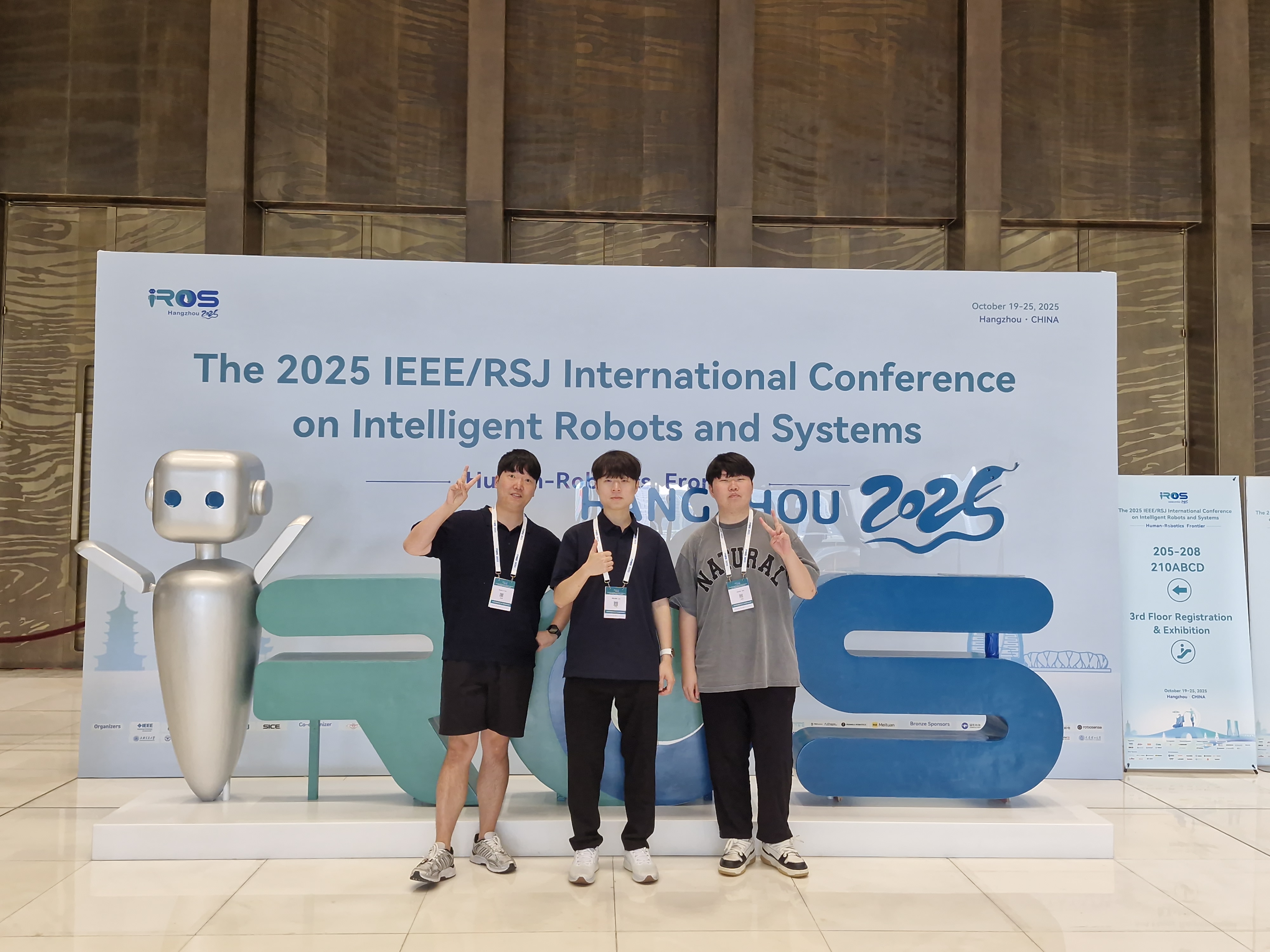 IROS 2025 booth